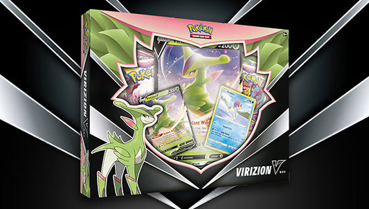 Caja de Virizion V de JCC Pokémon