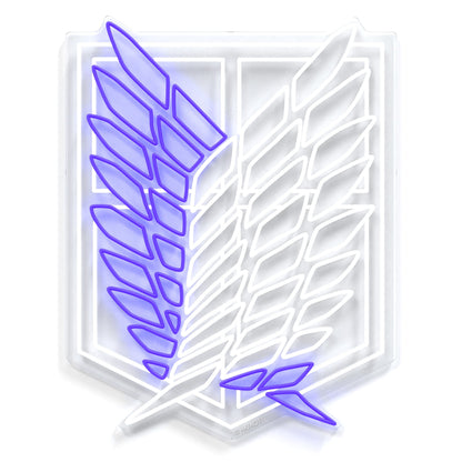 Wings of Freedom LED-Neonschild 3FT (Attack on Titan) 