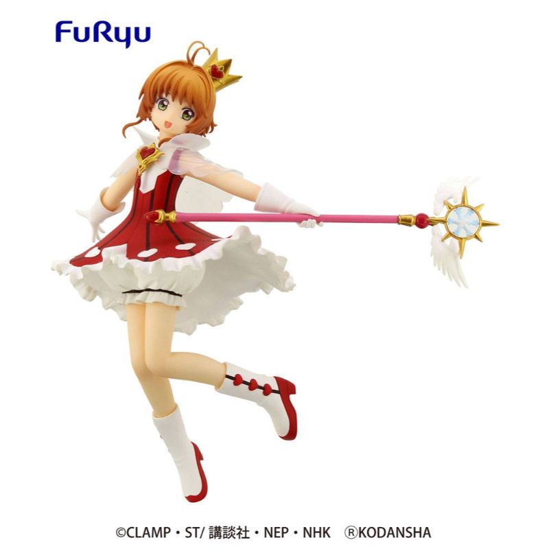 CardCaptor Sakura Clear Card Estatua PVC Especial Sakura Rocket Beat Figura